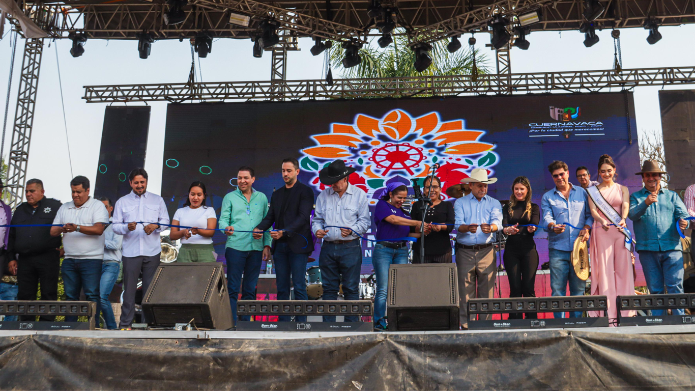 Arranca con éxito la Feria de la Primavera 2025 en Cuernavaca