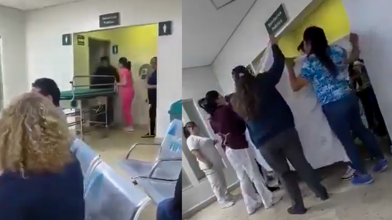 Mujer da a luz en baño del IMSS en Azcapotzalco