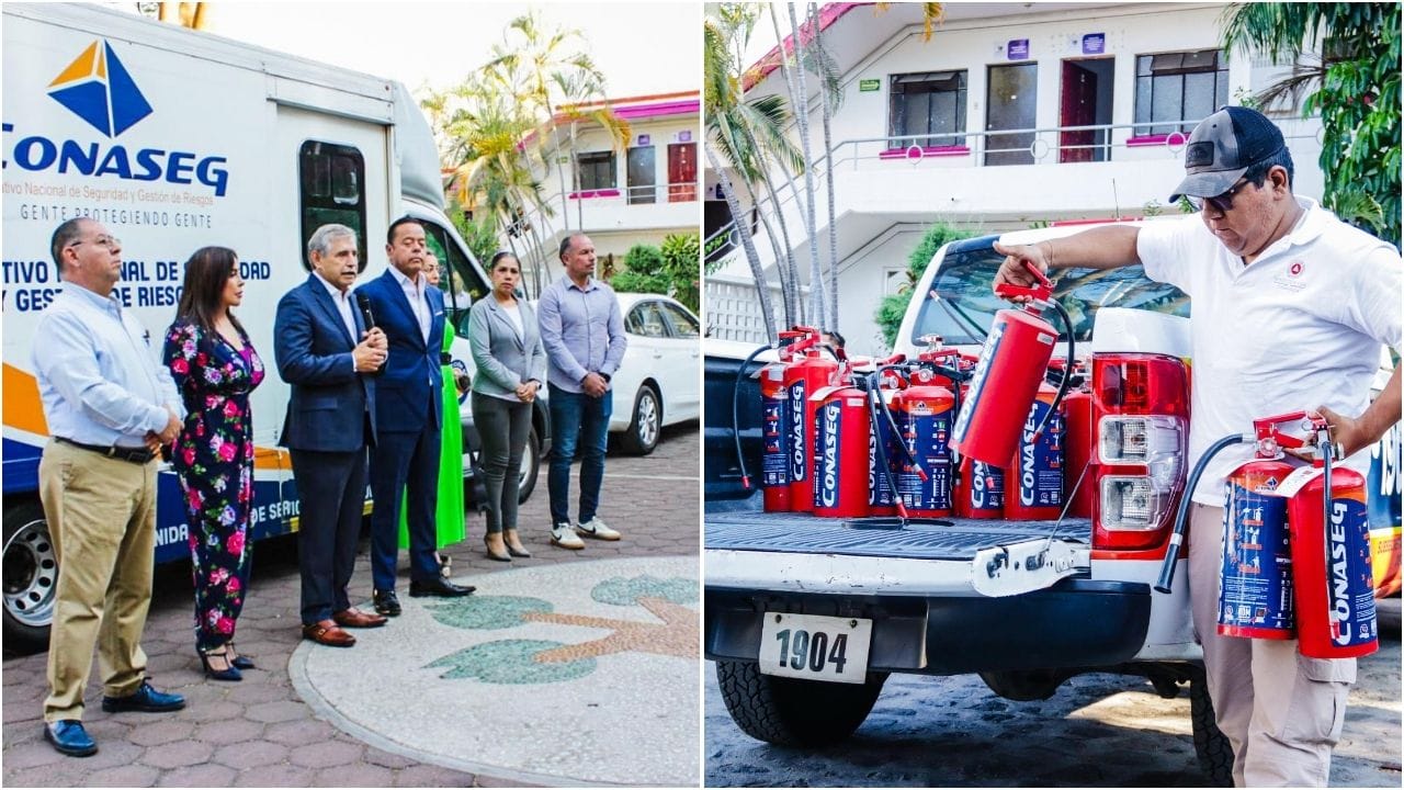 Brindan mantenimiento a extintores de las dependencias del Ayuntamiento de Cuernavaca