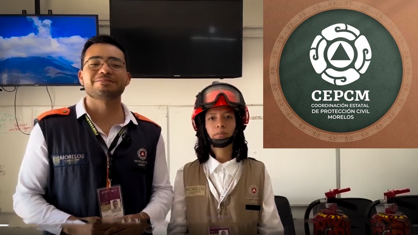 Morelos se suma al Simulacro Nacional 2025 este 29 de abril
