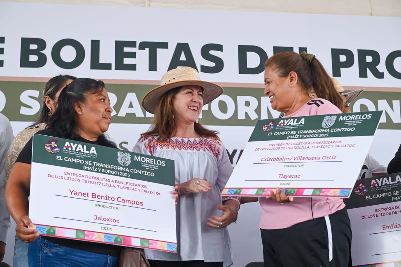 Reafirma Margarita González Saravia compromiso con campesinos