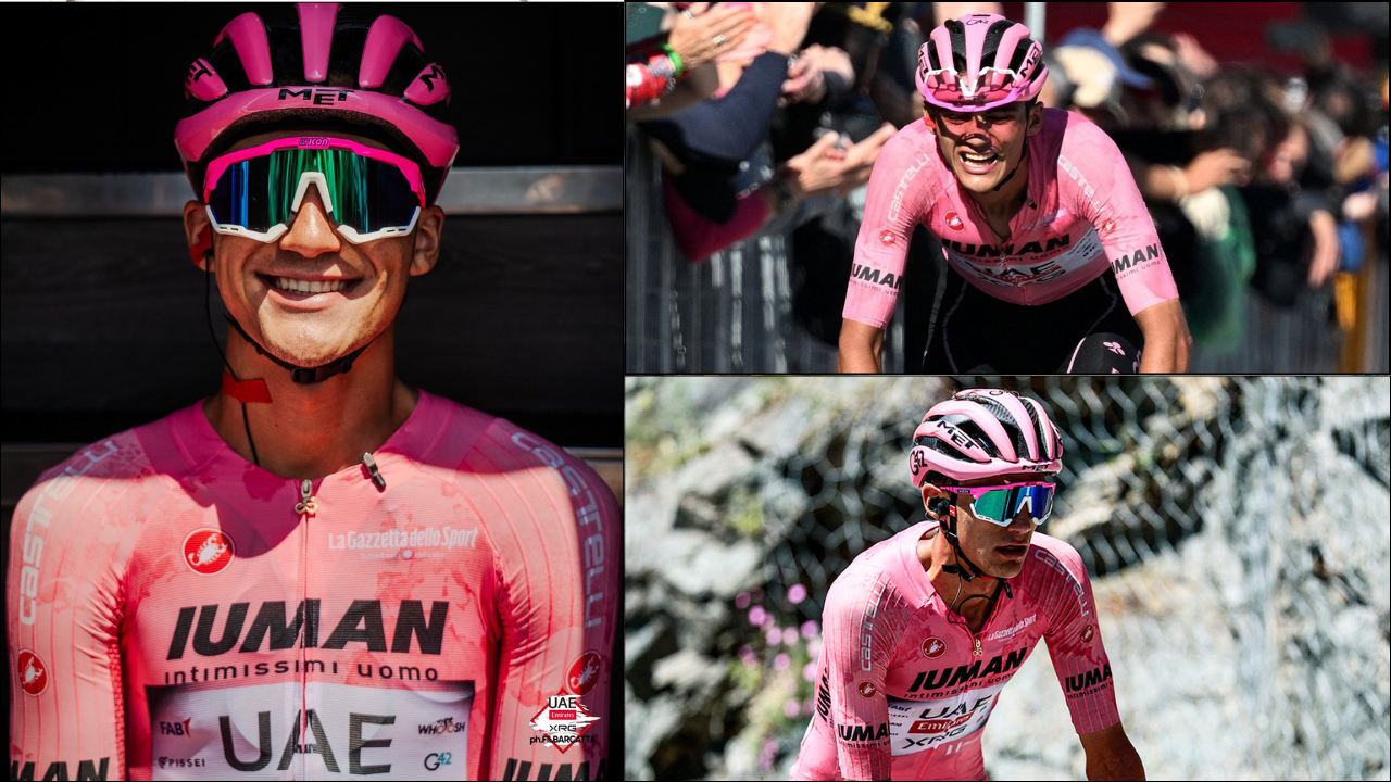 ¡Más bravío que nunca! Isaac del Toro segundo en etapa 19 y conserva túnica rosa