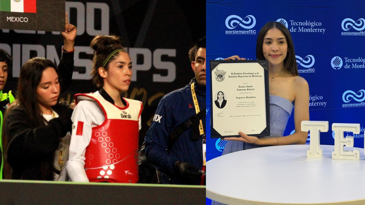 ¡Qué orgullo! Taekwondoína morelense se titula como ingeniera biomédica