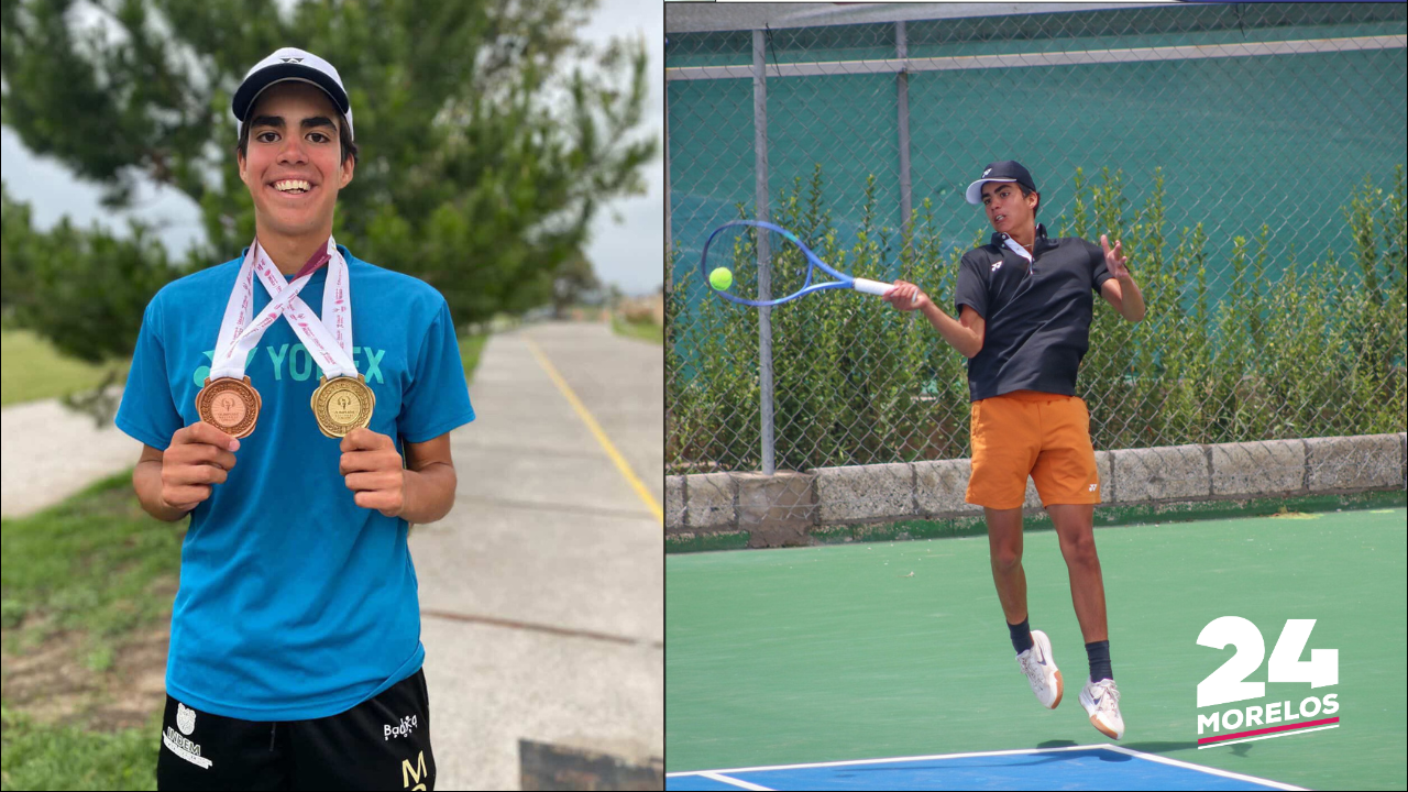 ¡Ander hace historia!  Desde 1996, Morelos no conseguía oro en tenis varonil de Olimpiada Nacional