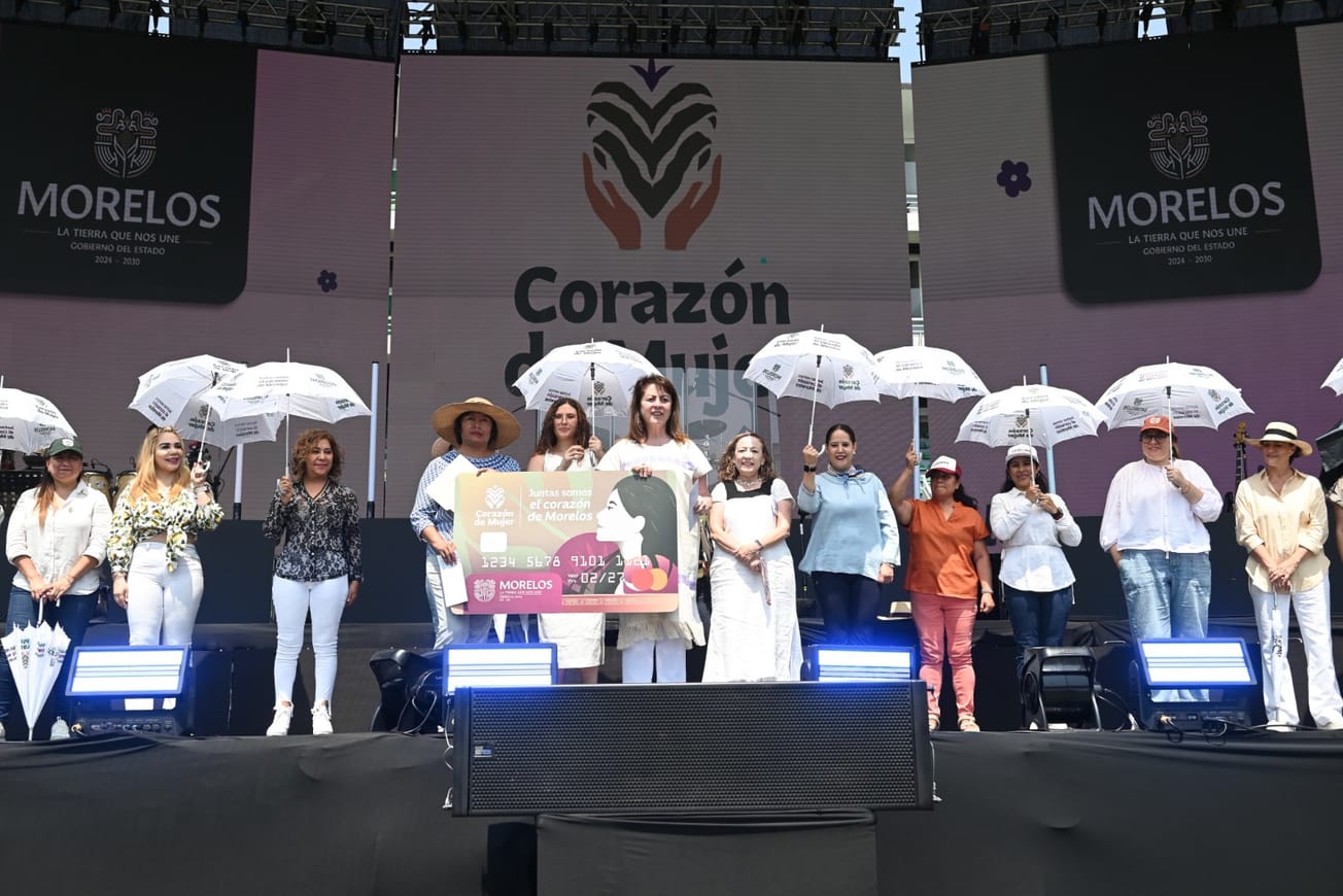 Margarita González dio arranque a “Corazón de Mujer” este fin de semana