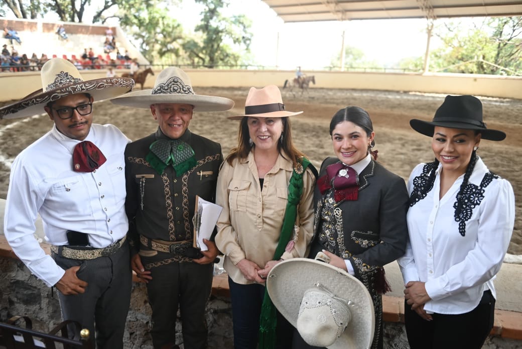 Margarita González Saravia impulsa la charrería en Morelos 2025