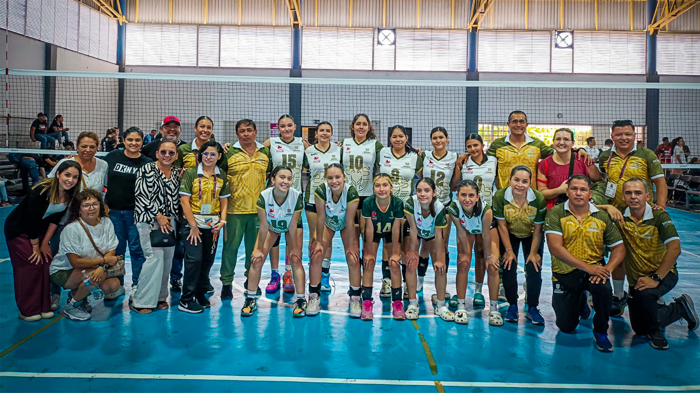 Morelos brilla y avanza en Olimpiada Nacional de Voleibol