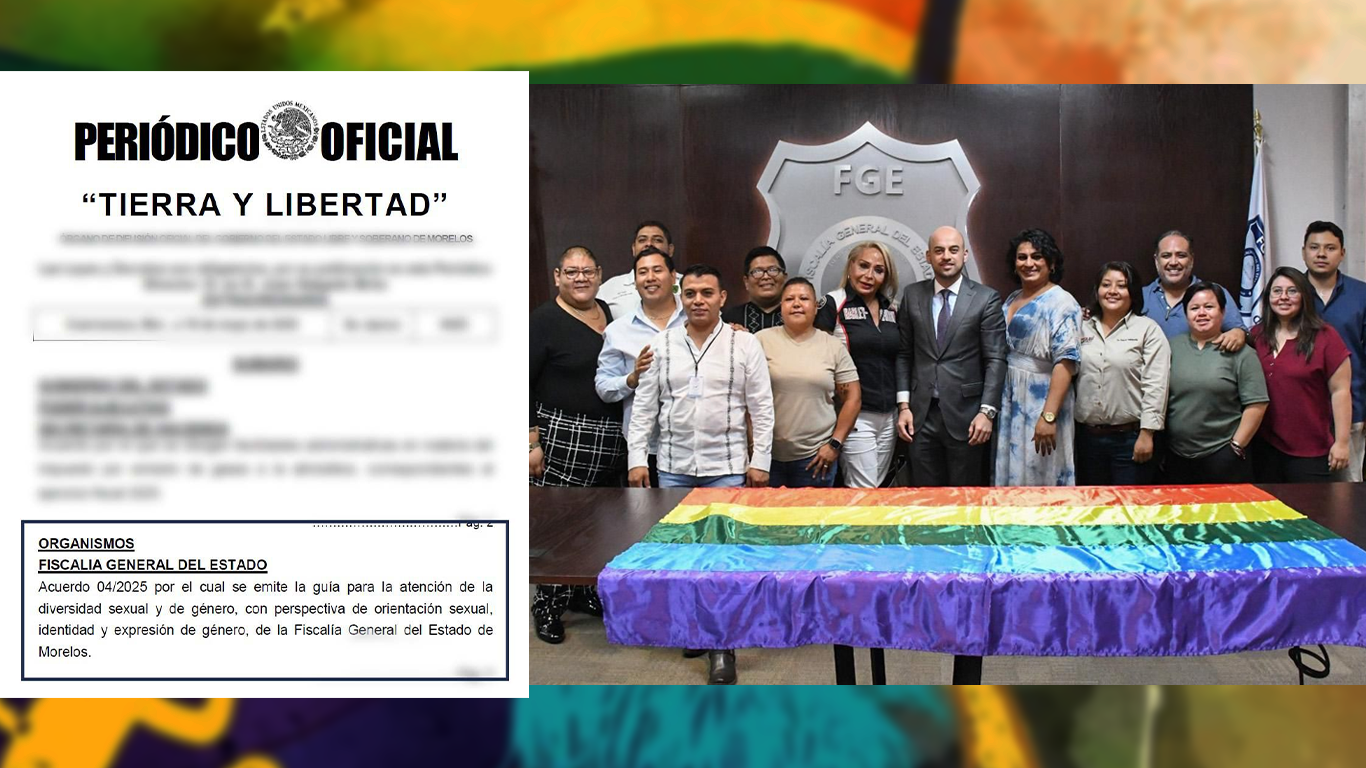 Fiscalía de Morelos emite guía para atención con inclusión