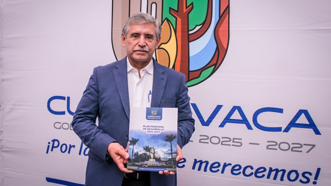Cuernavaca entrega al Congreso su Plan Municipal de Desarrollo 2025–2027
