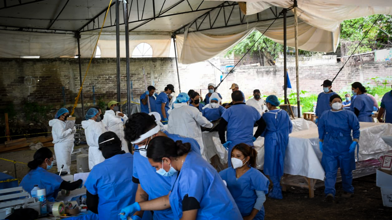 Suspenden exhumaciones en Jojutla