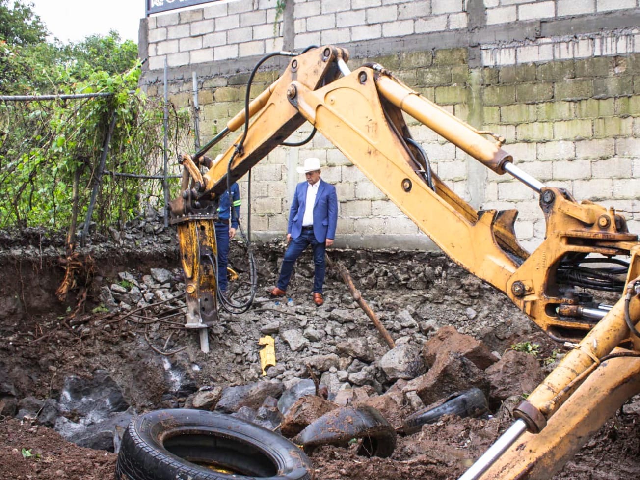 Cuernavaca avanza con la construcción de nuevos tanques elevados