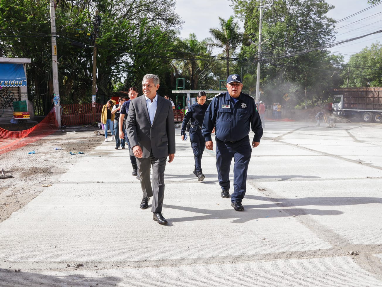 Avenida Universidad lista y segura para circular