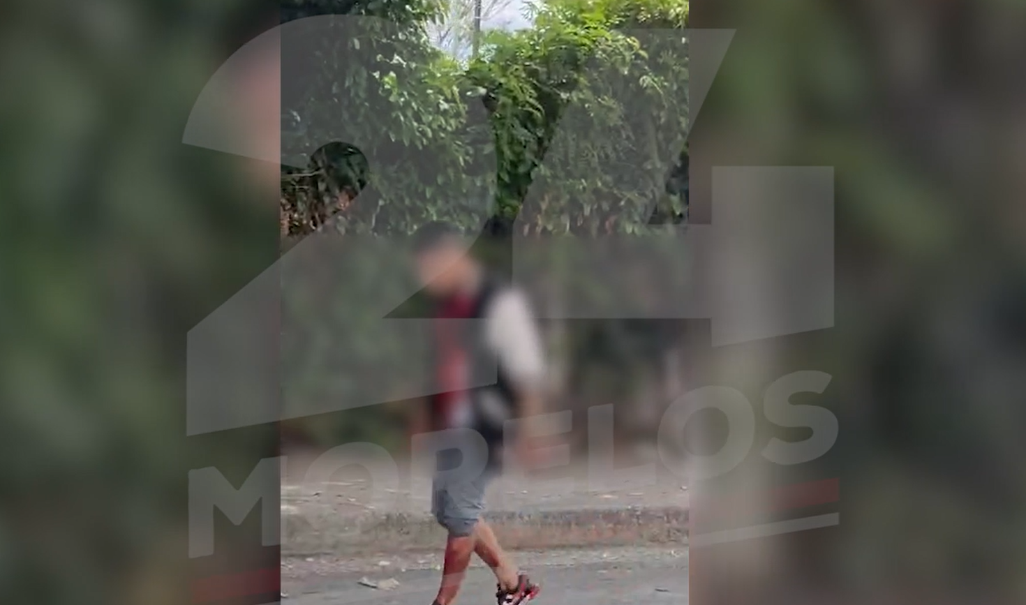 Hombre intenta desvivirse al norte de Cuernavaca