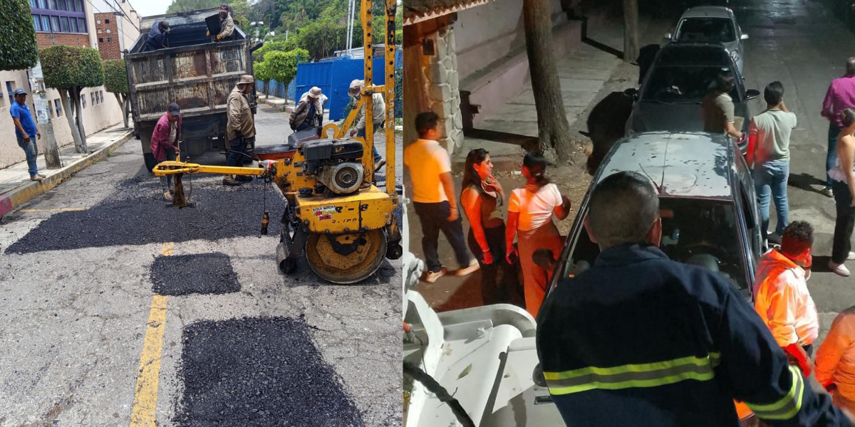Mantenimiento integral para una Cuernavaca más transitable y segura