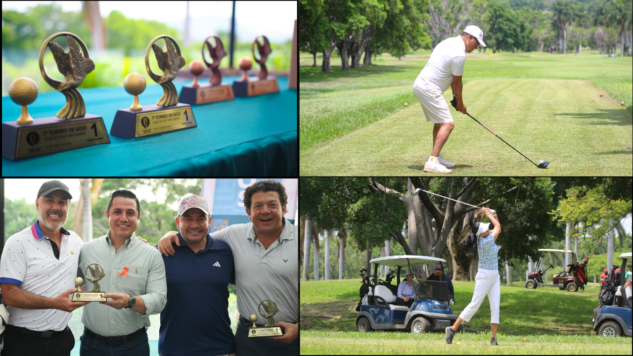 Recibe Jiutepec 1er Torneo de golf empresarial