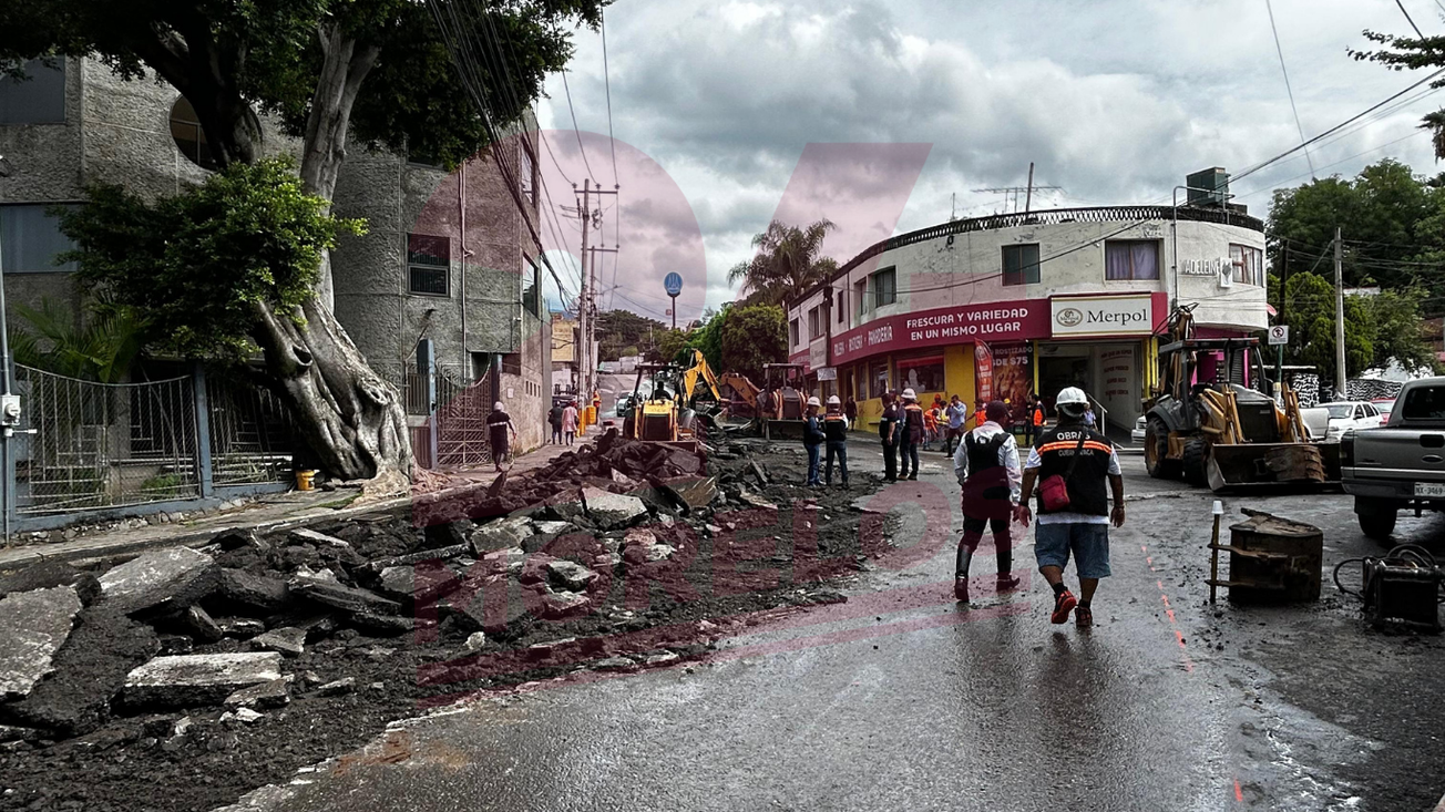 Realizarán labores ante afectaciones por lluvias al norte de Cuernavaca