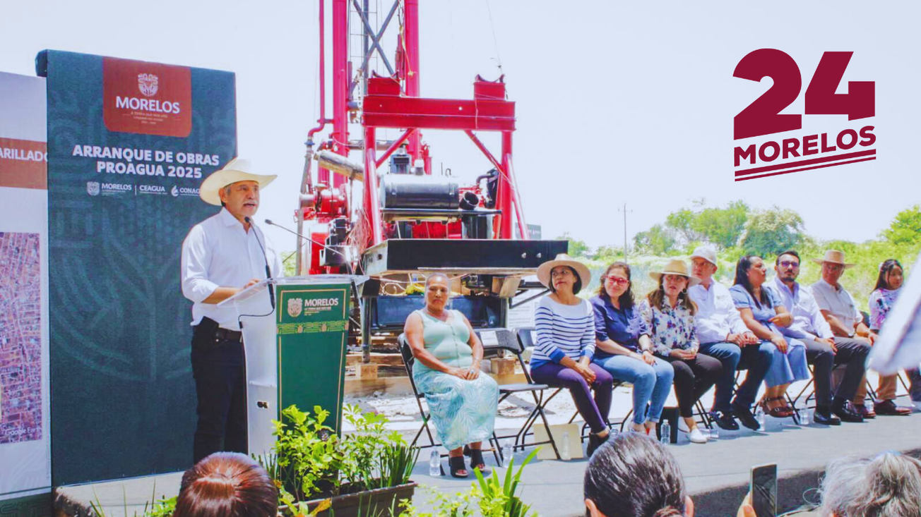 Gobiernos coordinan obras hidráulicas para beneficio de Cuernavaca