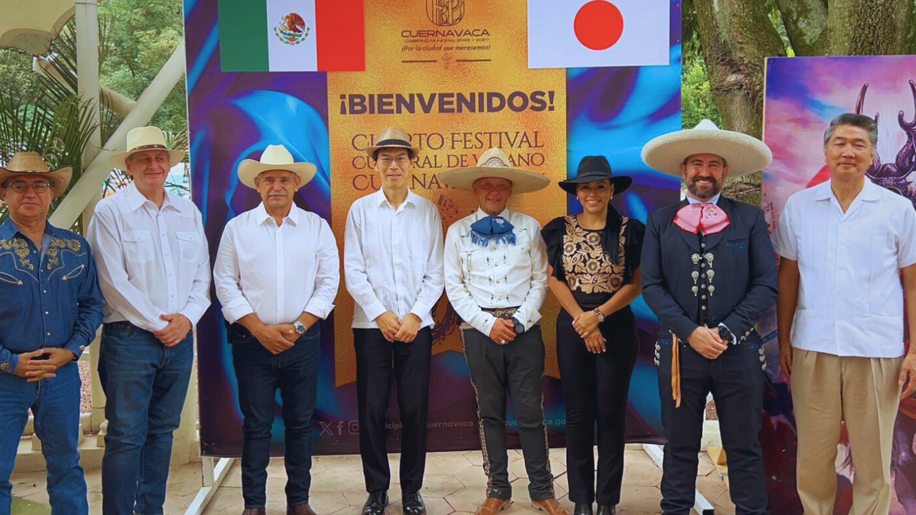 Cuernavaca y Japón fortalecen colaboración cultural y educativa