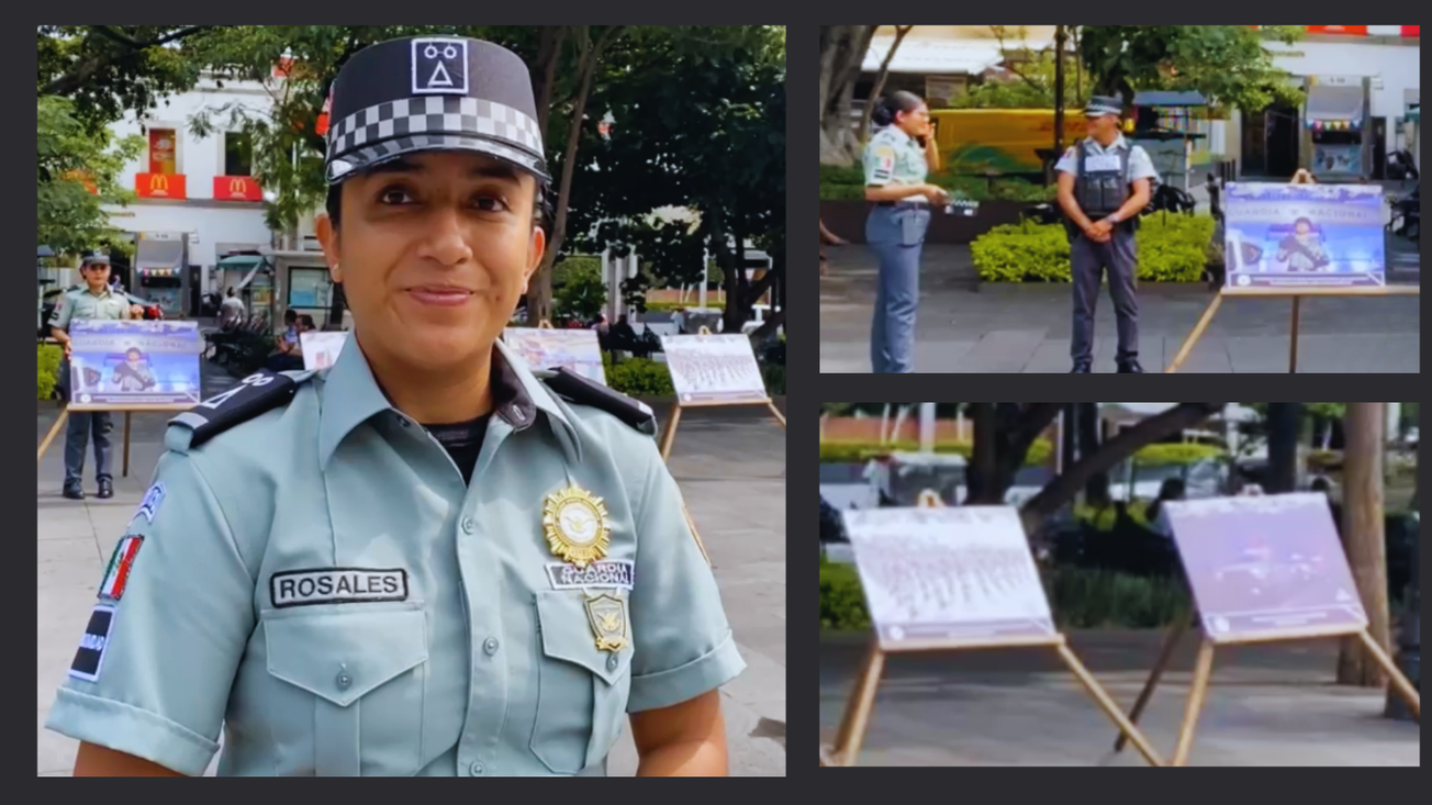 Guardia Nacional celebra seis años con muestra fotográfica itinerante