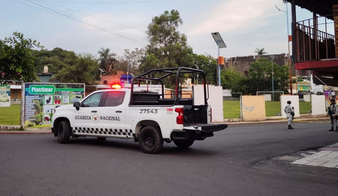 Ataque armado en Oaxtepec deja dos hombres sin vida