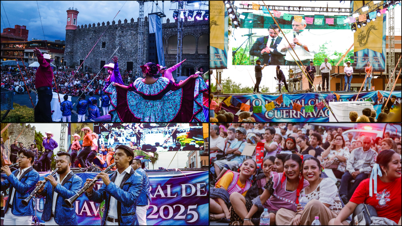 ¡Éxito total! 25 mil personas disfrutaron del Festival de Verano Cuernavaca 2025