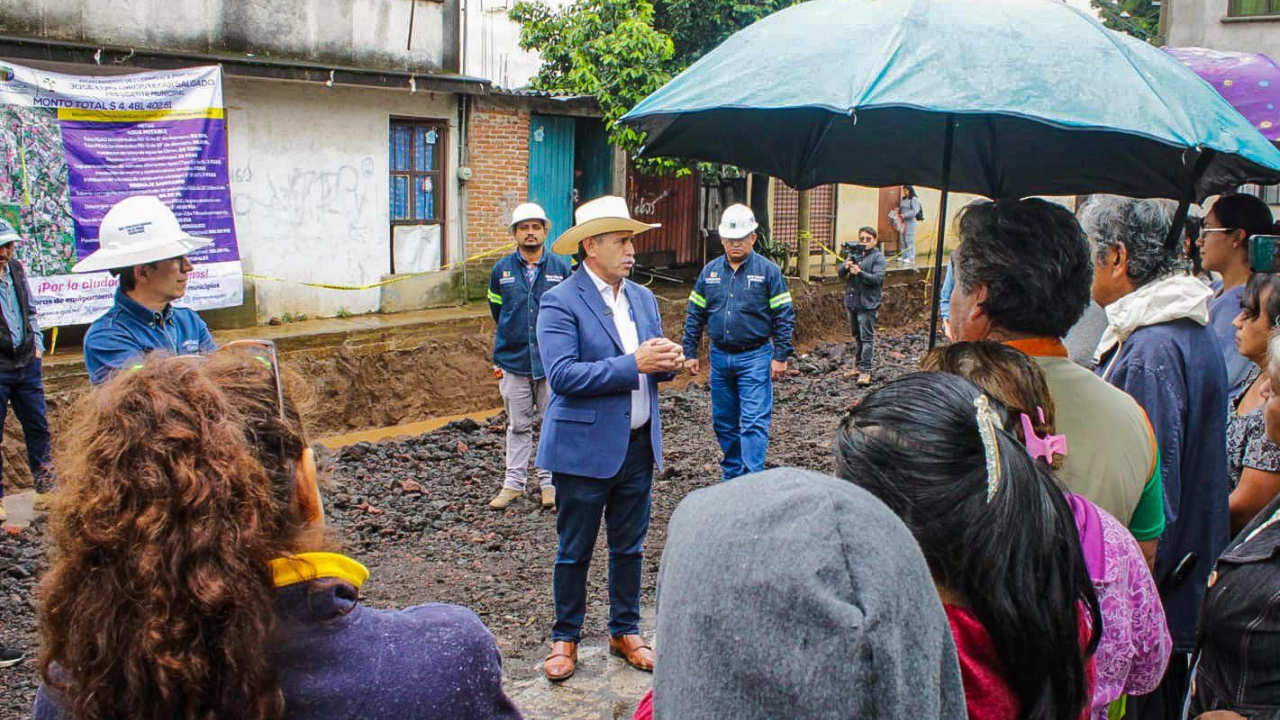 Avanza segunda etapa de rehabilitación integral de la calle Lauro Ortega, en Cuernavaca