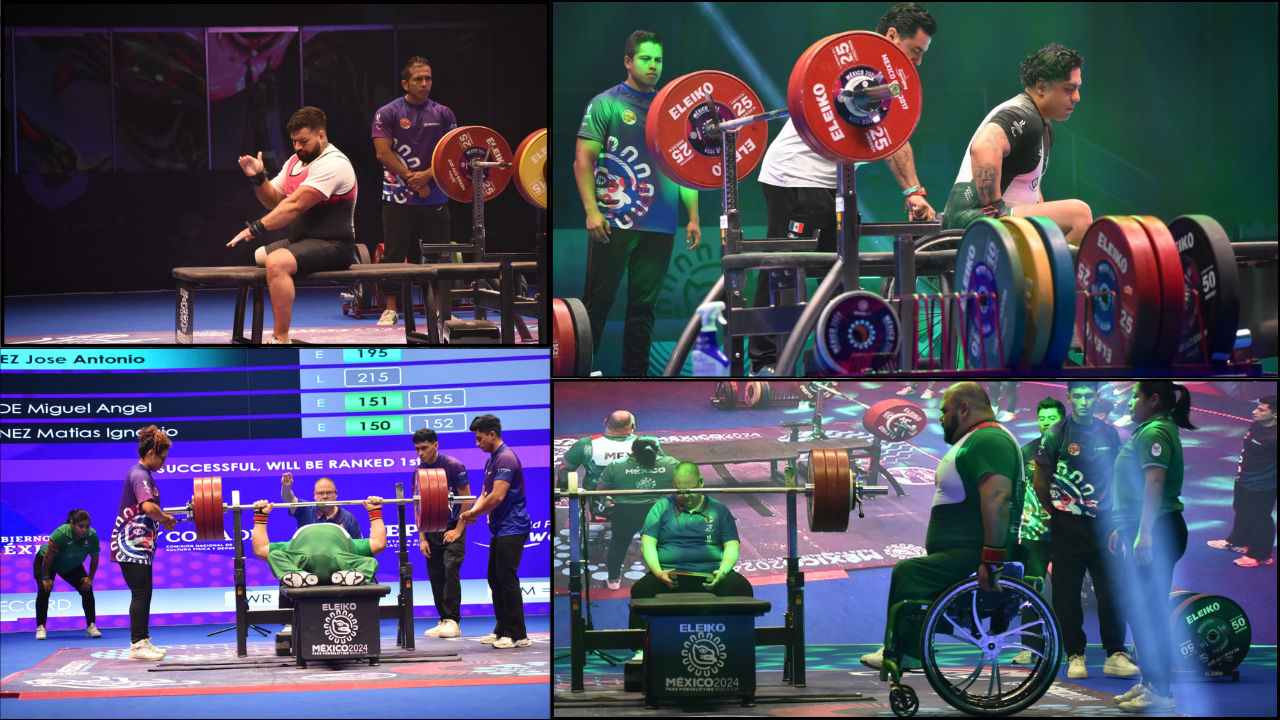 Recibe Morelos Abierto Mexicano de Para-Powerlifting 2025