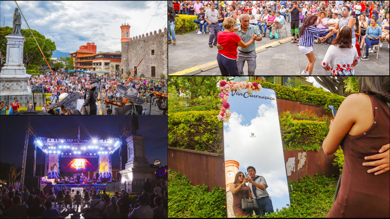 Todo un éxito Cuarto Festival Cultural de Verano Cuernavaca 2025