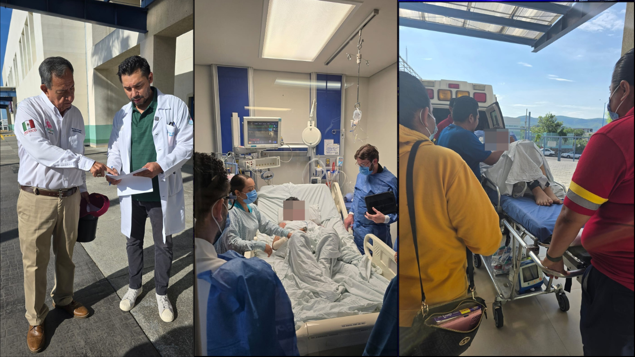 Menor de edad de Morelos es trasladado a Texas tras de quemaduras