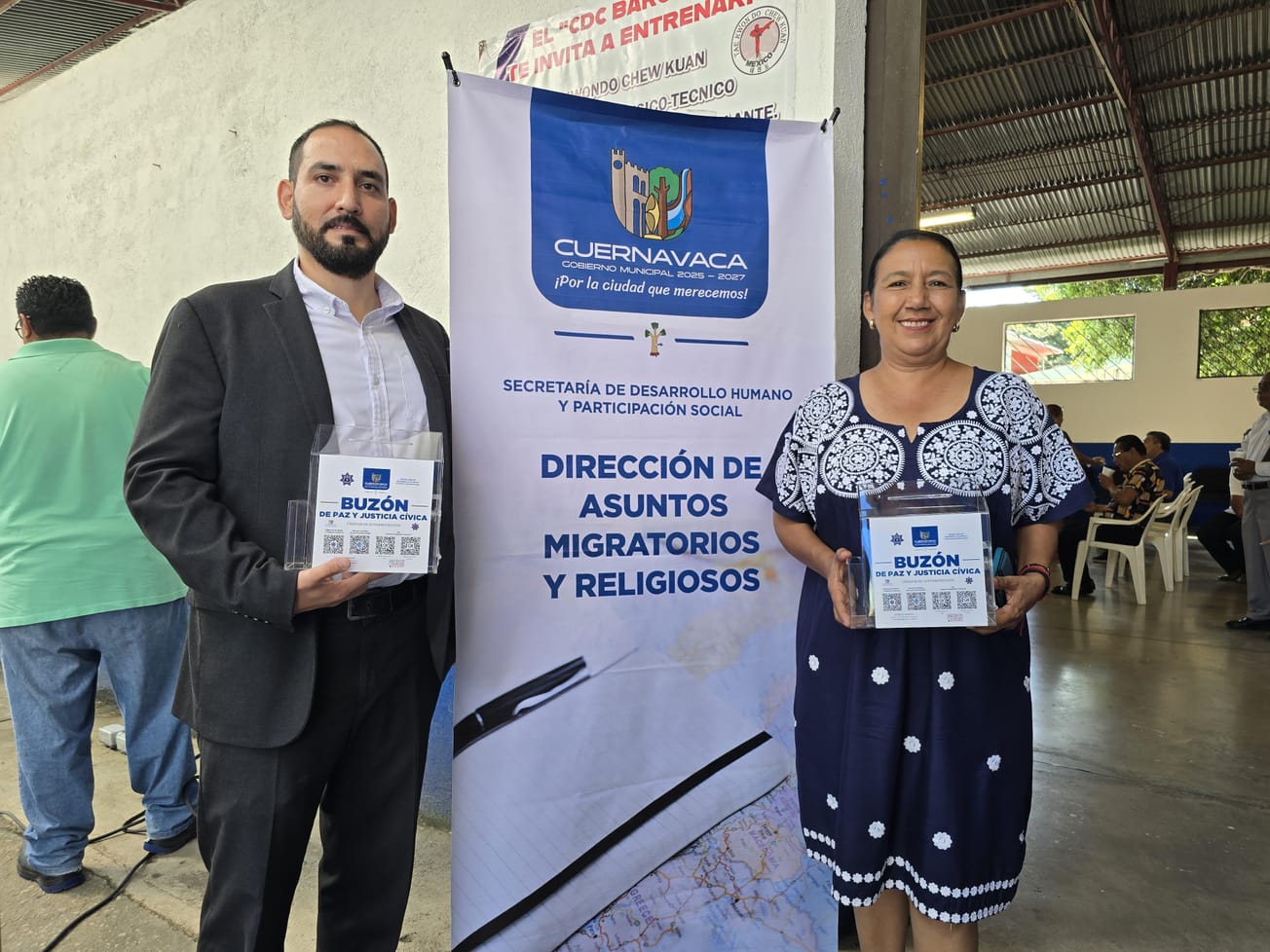 Inaugura Ayuntamiento de Cuernavaca programa "Buzón de Paz y Justicia Cívica"