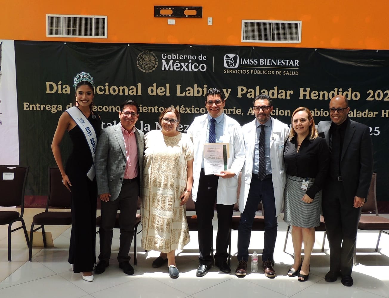 Reconocen a Clínica de Labio y Paladar Hendido del Hospital de la Niñez Morelense