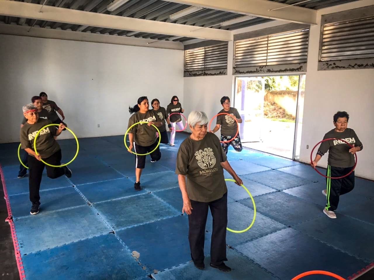INDEM abre espacios de activación física para adultos mayores en Cuernavaca y Jiutepec