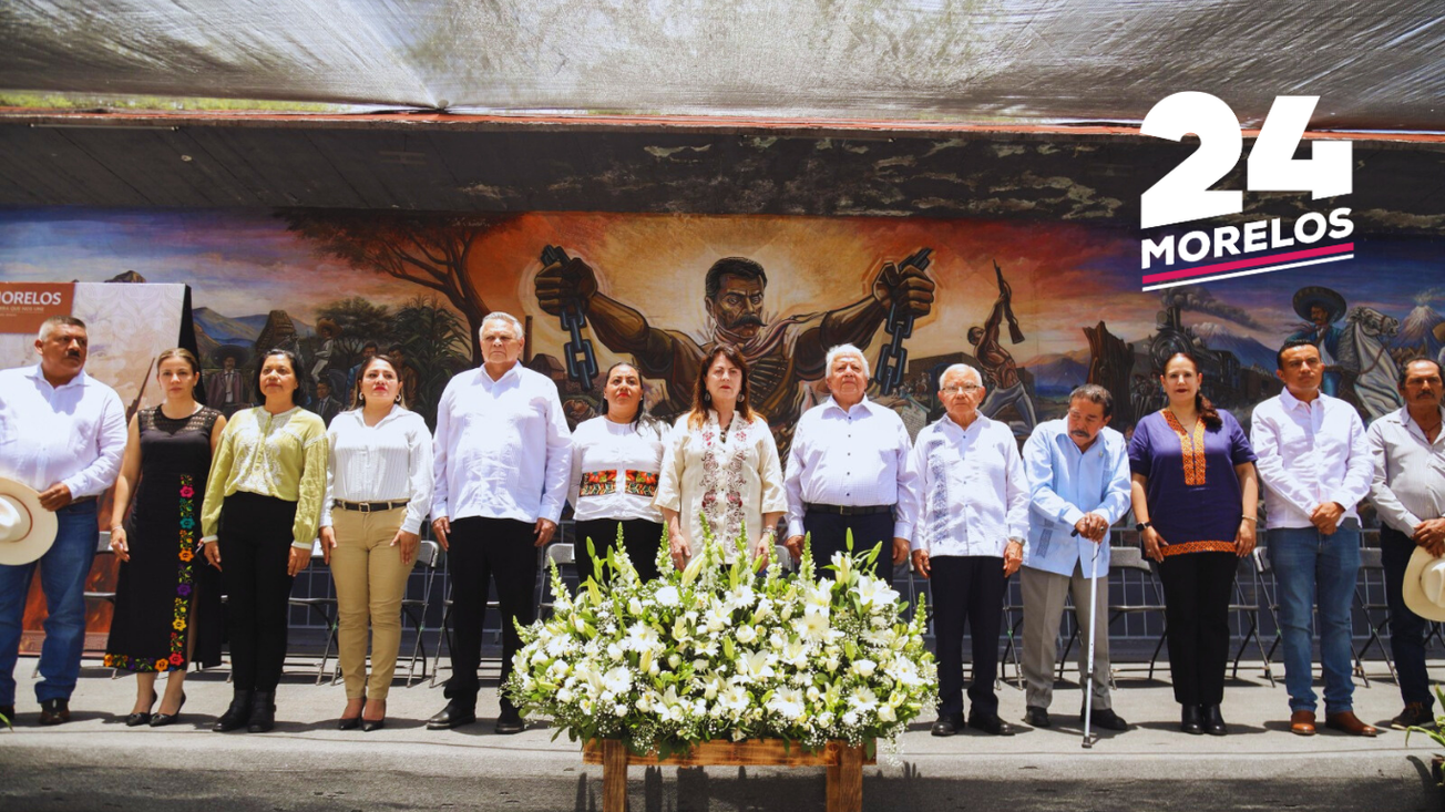 Gobernadora Entrega medalla Emiliano Zapata a líderes que honran su legado