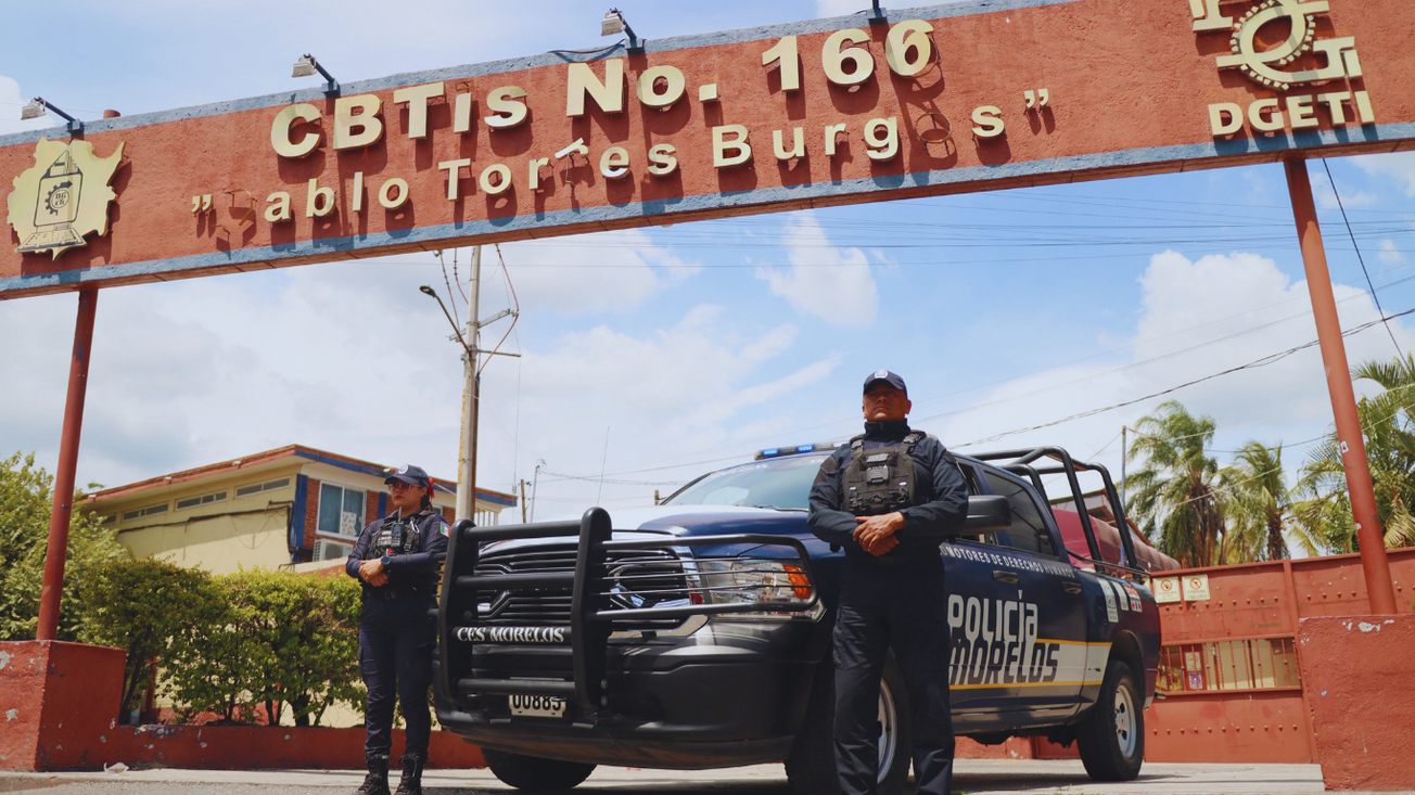 Jiutepec refuerza vigilancia escolar con operativo vacacional