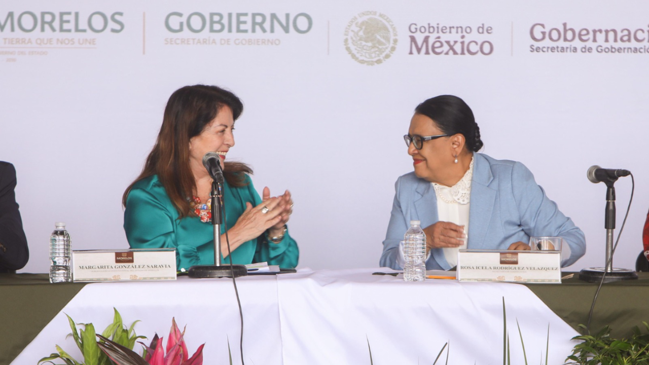 Consolida Gobierno de Morelos acciones de paz en coordinación con el Ejecutivo Federal