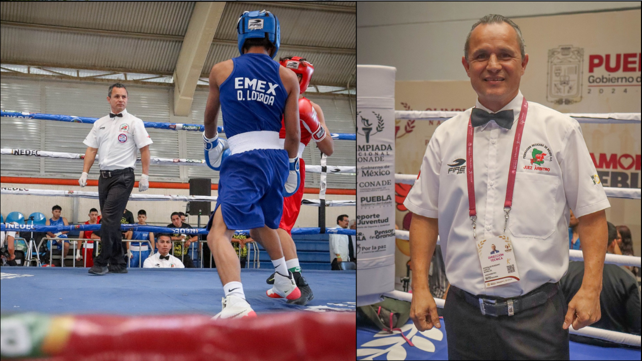 Carlos González: de los mejores jueces del boxeo mexicano