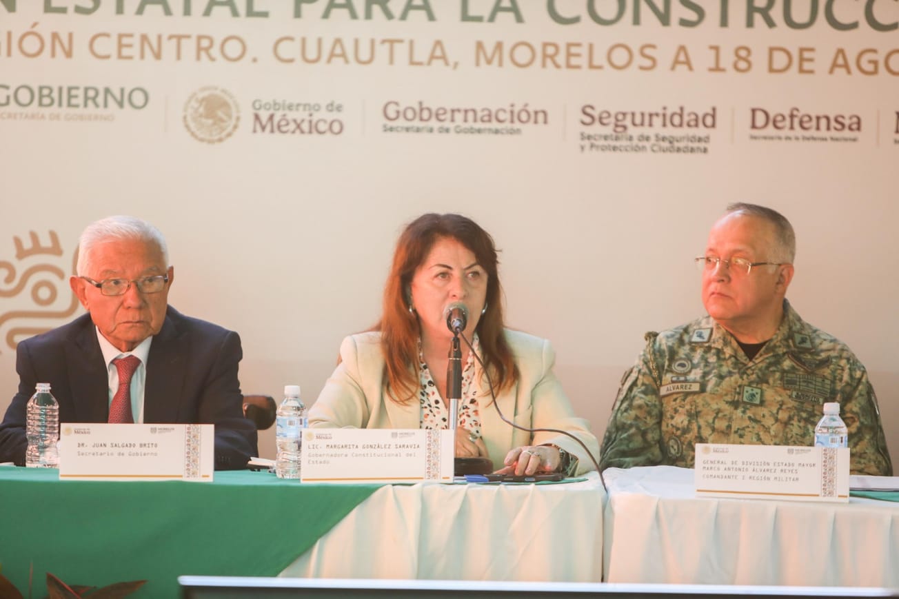 Reafirma Margarita González Saravia compromiso con la seguridad y bienestar de Cuautla