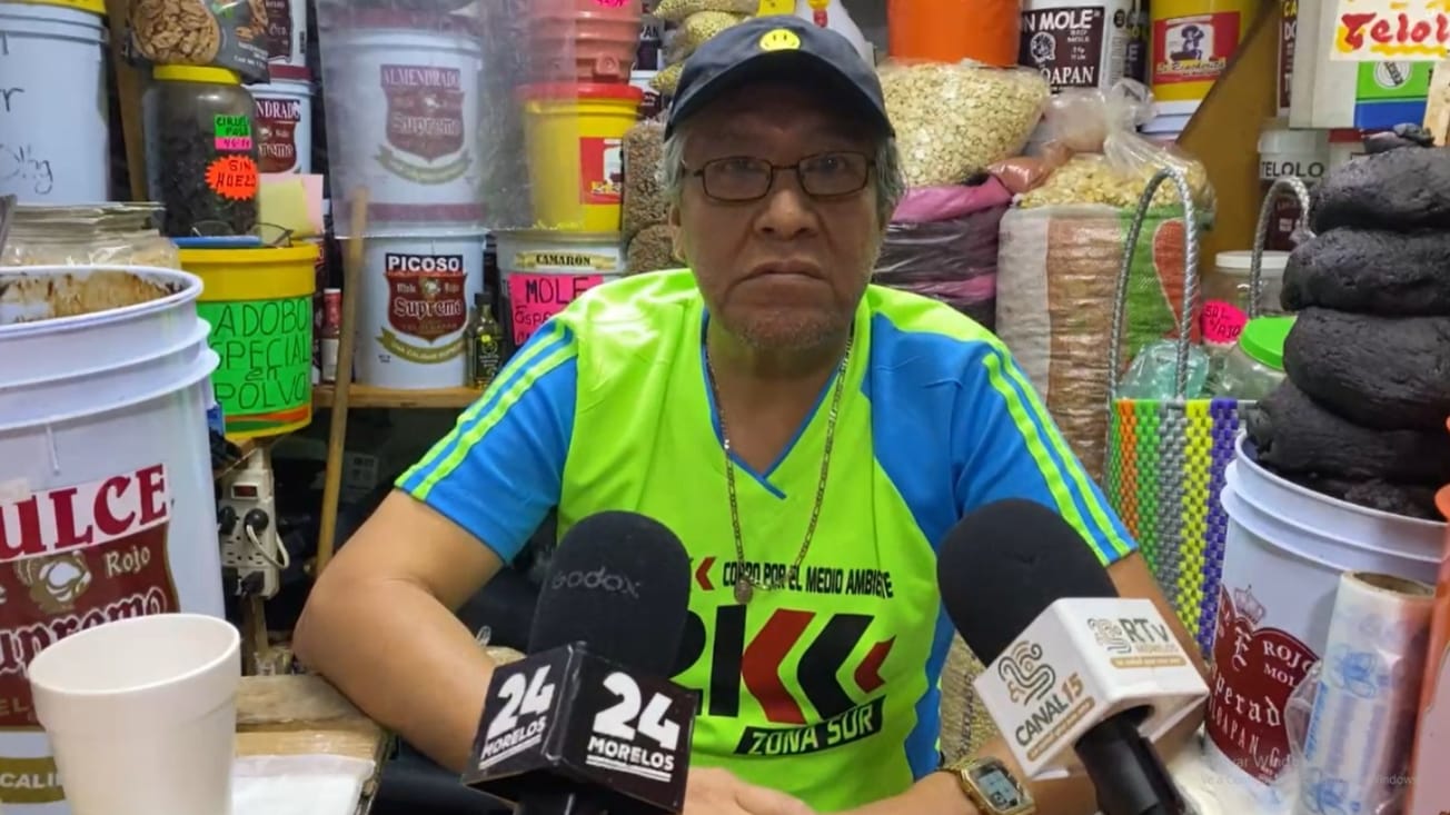 Locatarios de Mercado Adolfo López Mateos afectados por fuertes lluvias