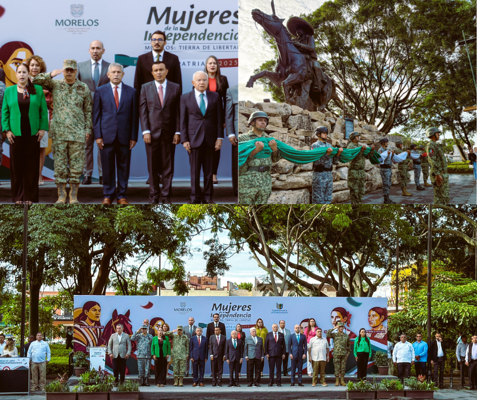 José Luis Urióstegui participa en evento por la unidad entre poderes de Morelos