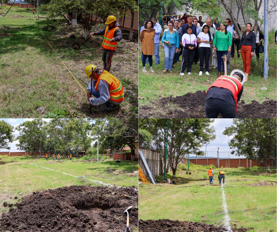 Inicia la construcción de nuevos dormitorios en la Normal de Amilcingo