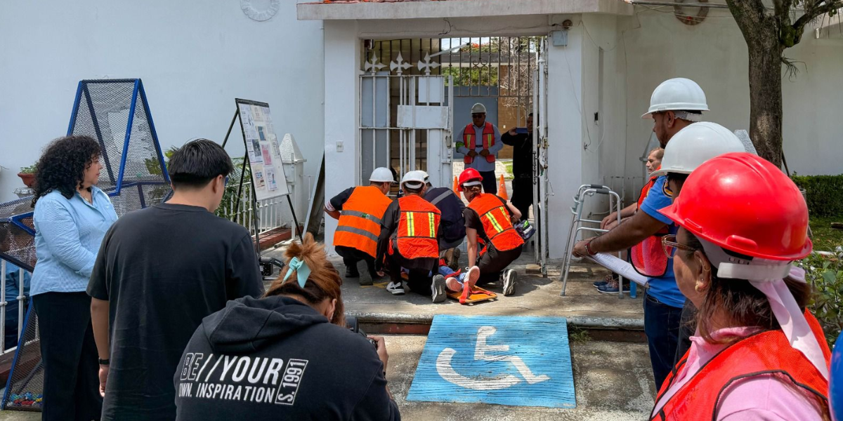 Cuernavaca se suma al segundo simulacro nacional 2025