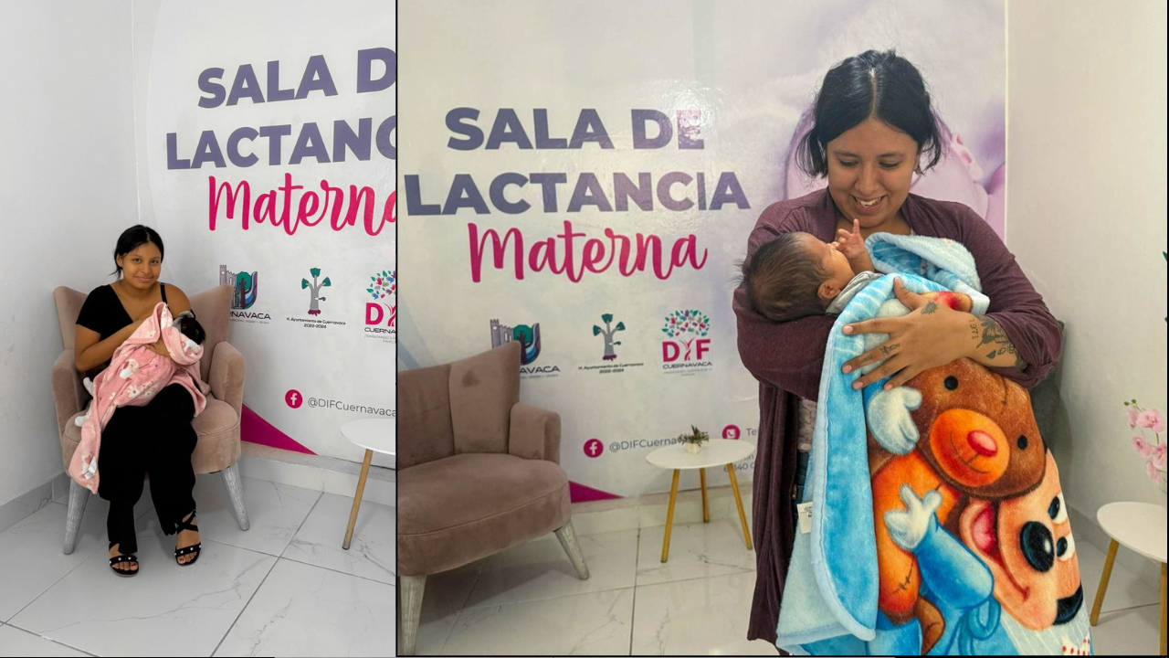 Comprometido Cuernavaca en apoyar maternidad con salas de lactancia