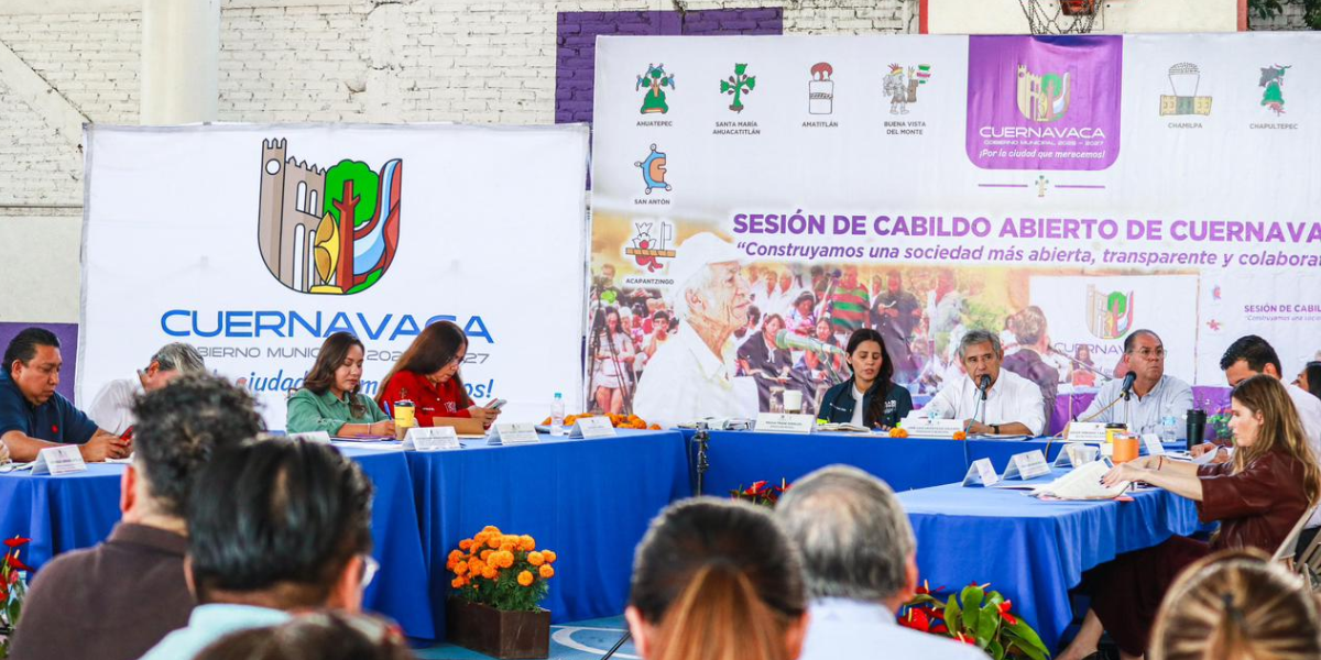 Participación Ciudadana impulsa la planeación de Obra Pública en Cuernavaca