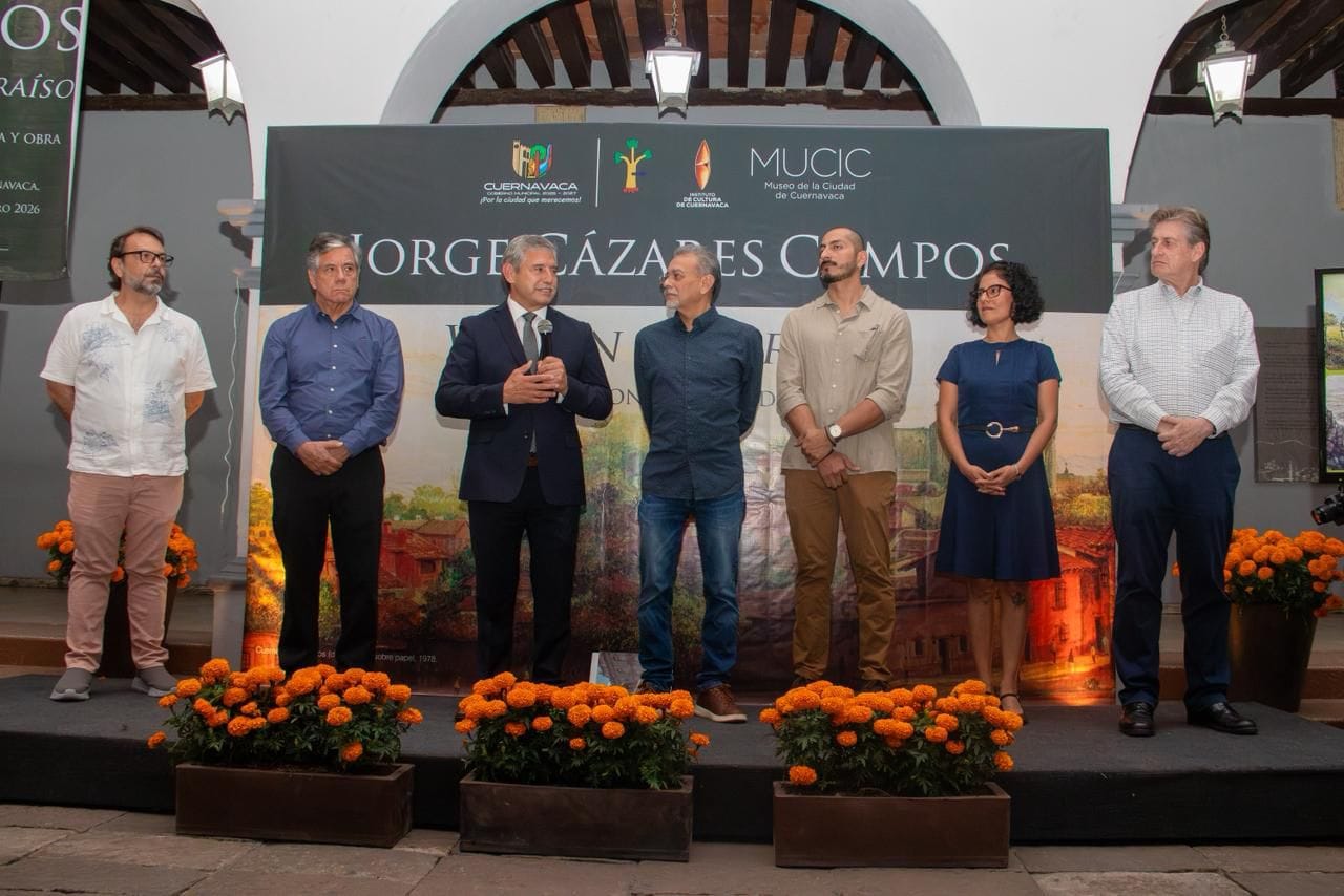 Ayuntamiento de Cuernavaca rinde homenaje al pintor morelense Jorge Cázares