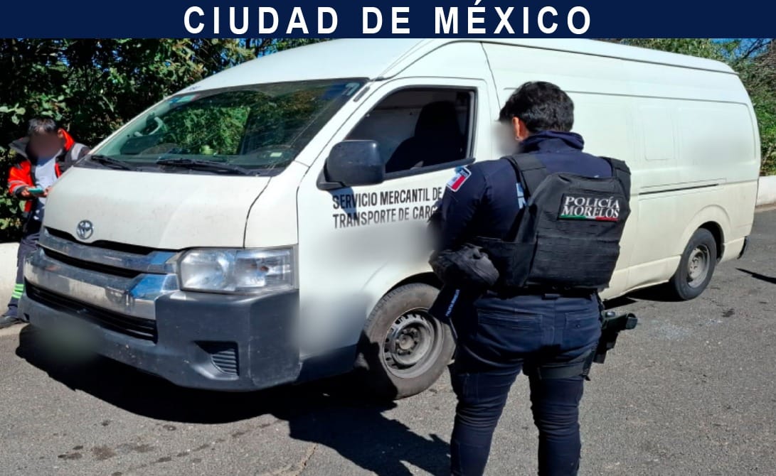 Tres vehículos asegurados gracias a operativo interestaral CDMX-Morelos