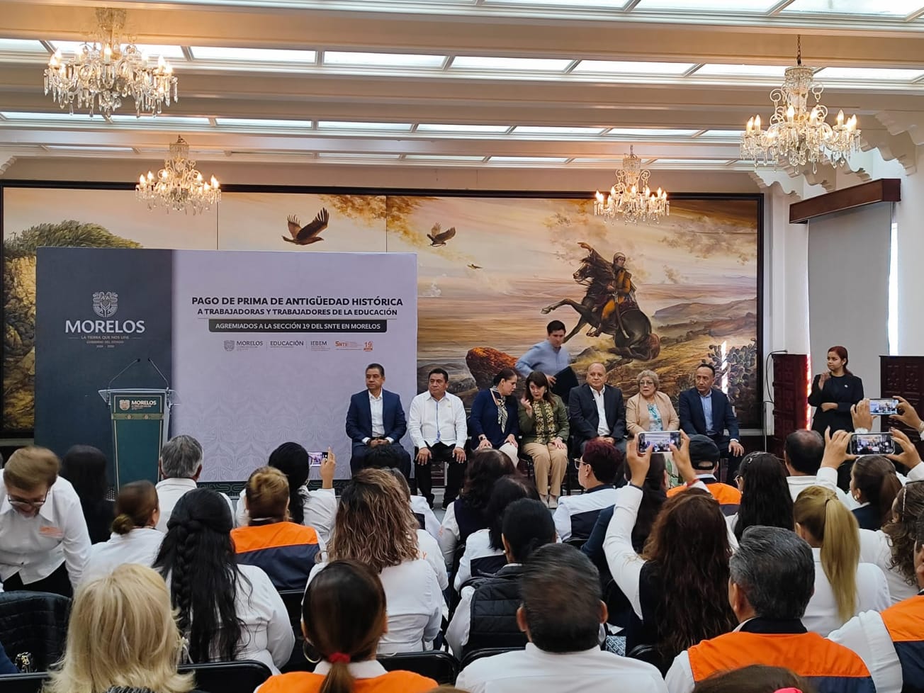 Los maestros son un factor fundamental de la sociedad: Gobierno de Morelos