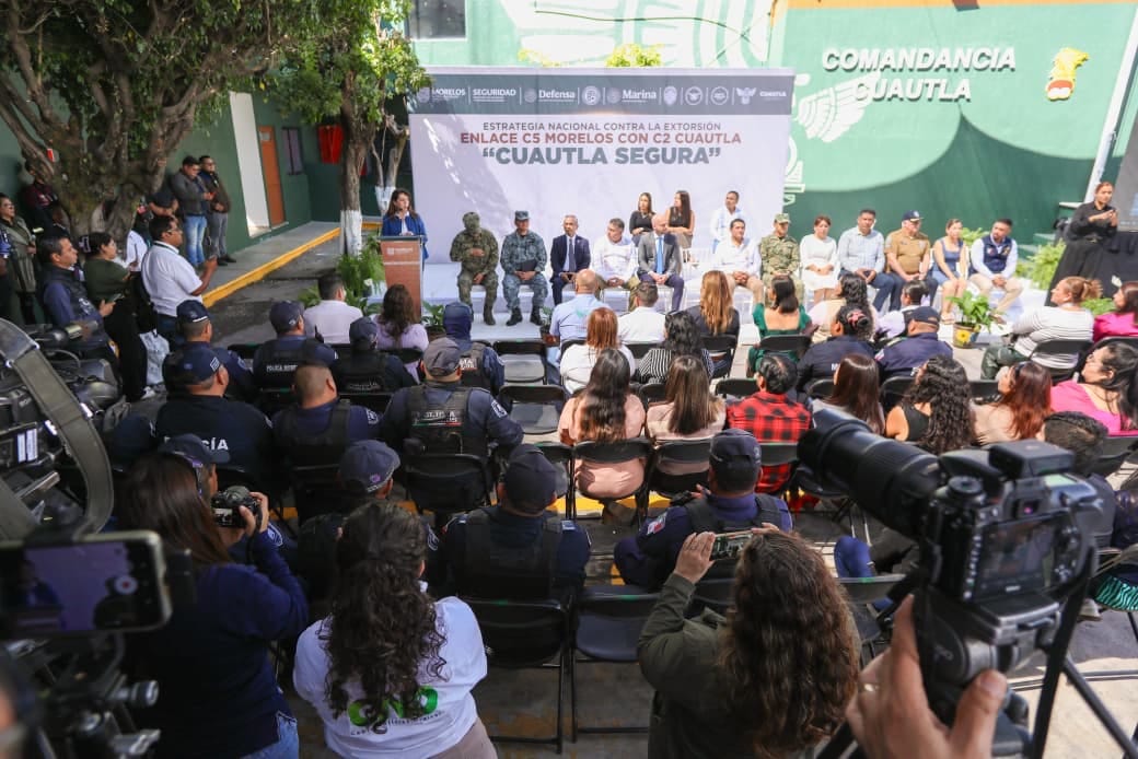 Refuerza Margarita González Saravia acciones de seguridad en Cuautla