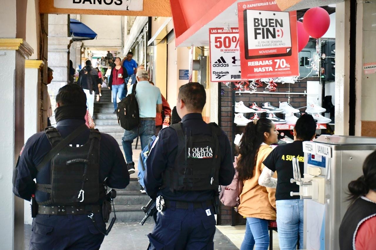 Refuerzan seguridad en Morelos con el Operativo Interinstitucional “Buen Fin 2025”
