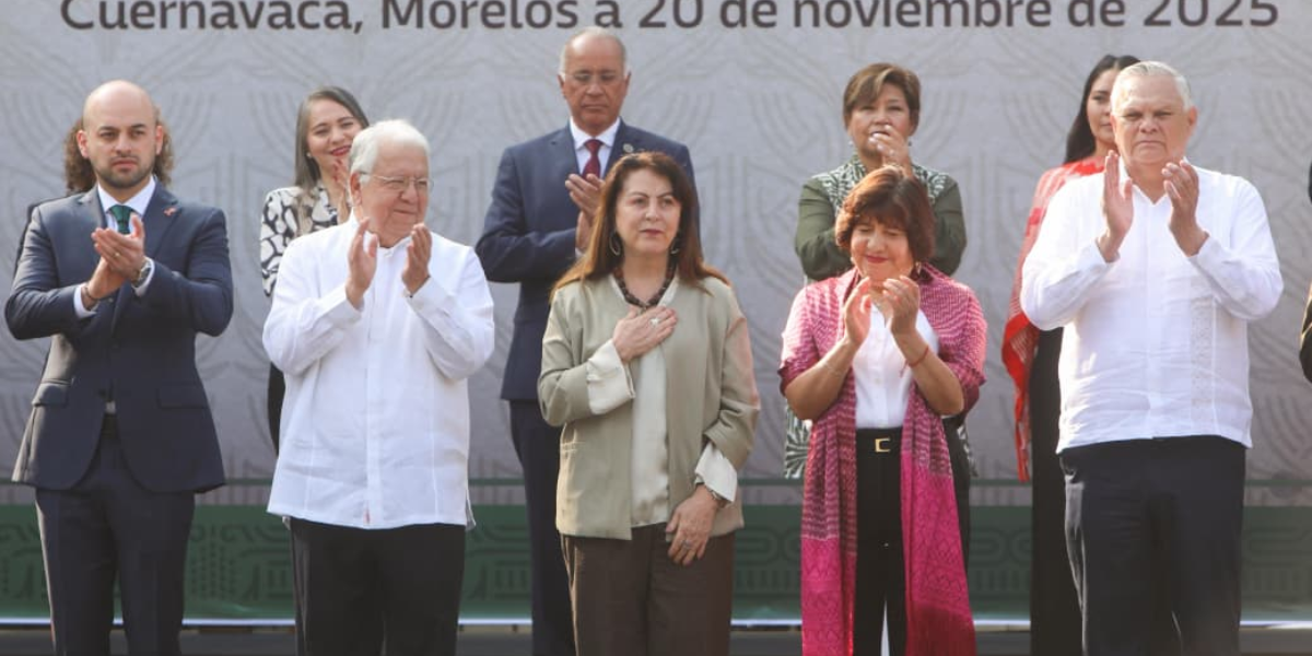 Reafirma Margarita González Saravia compromiso con la justicia social en el 115 aniversario del inicio de la Revolución