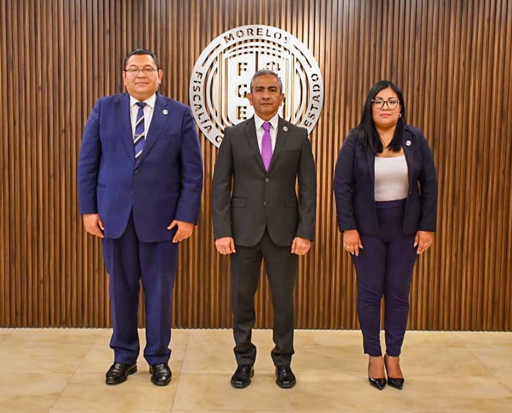 Estos son los nuevos titulares de las fiscalías regionales de Morelos